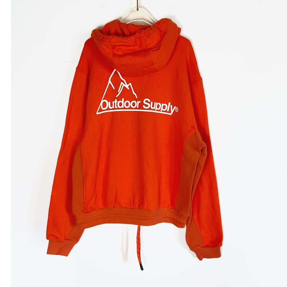 RC Outdoor Supply NWT Hoodie Double Drawcord
Orange Red size M Heavy Quality